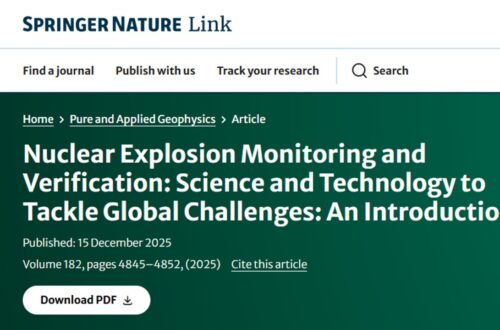 PAGEOPH Topical Issue 2025